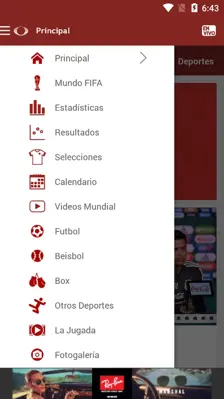 Televisa Deportes android App screenshot 1