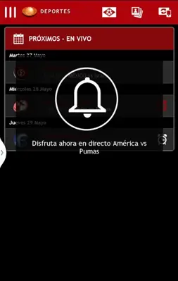 Televisa Deportes android App screenshot 5